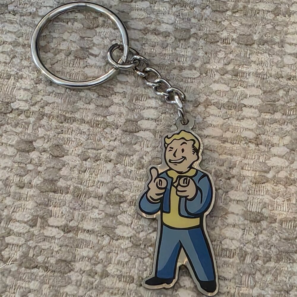 Fall Out Boy 4 - Metal Keychain